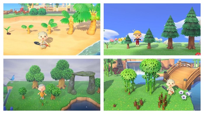 Animal crossing plant trees